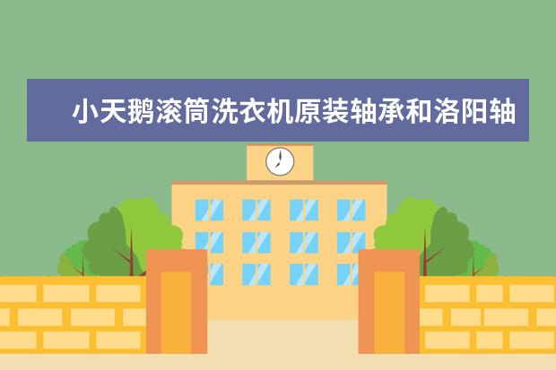 小天鹅滚筒洗衣机原装轴承和洛阳轴承哪个好