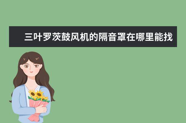 三叶罗茨鼓风机的隔音罩在哪里能找到，效果如何？