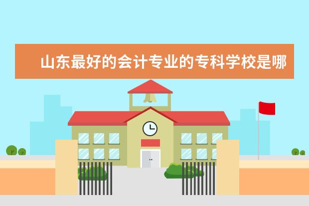 山东最好的会计专业的专科学校是哪个学校？