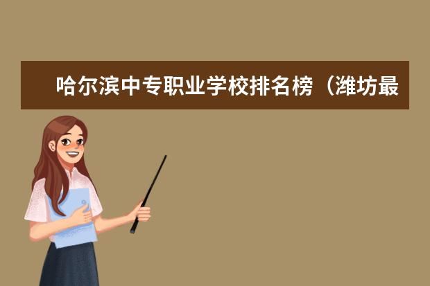 哈尔滨中专职业学校排名榜（潍坊最好的职业学校排名）