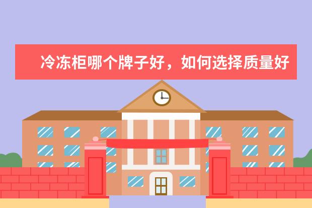 冷冻柜哪个牌子好，如何选择质量好的冷冻柜