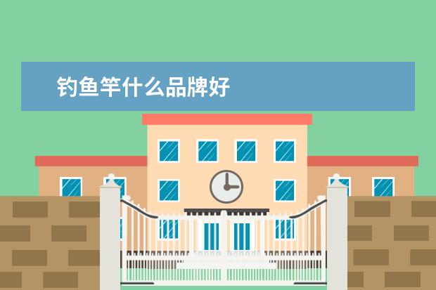 钓鱼竿什么品牌好