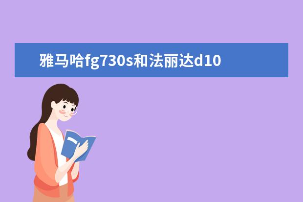 雅马哈fg730s和法丽达d10这两款琴各有什么优缺点