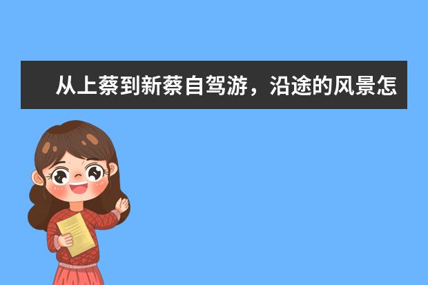 从上蔡到新蔡自驾游，沿途的风景怎么样？