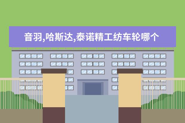 音羽,哈斯达,泰诺精工纺车轮哪个好些