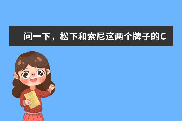 问一下，松下和索尼这两个牌子的CD播放机哪个比较好？