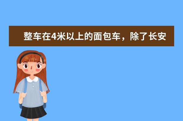 整车在4米以上的面包车，除了长安星光4500还有哪些，参数如何