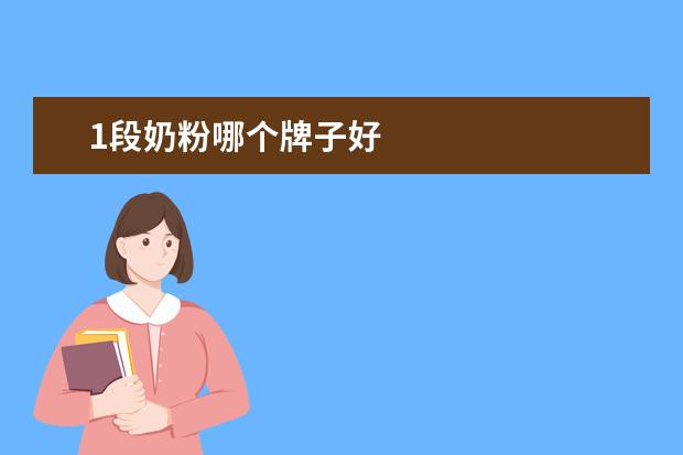 1段奶粉哪个牌子好