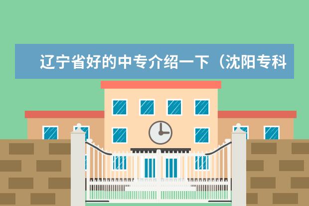 辽宁省好的中专介绍一下（沈阳专科学校排名）