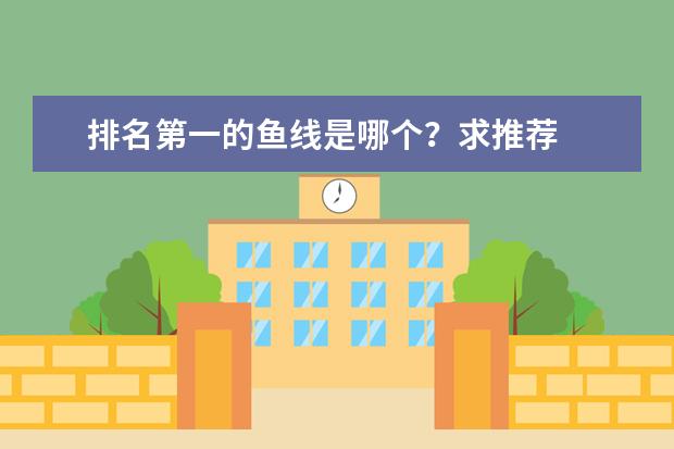 排名第一的鱼线是哪个？求推荐