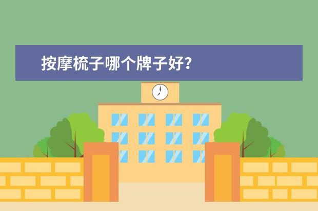 按摩梳子哪个牌子好？