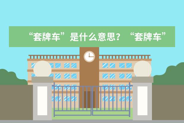 “套牌车”是什么意思？“套牌车”触碰了哪些法律？会有什么后果？