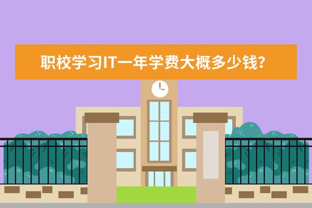 职校学习IT一年学费大概多少钱？