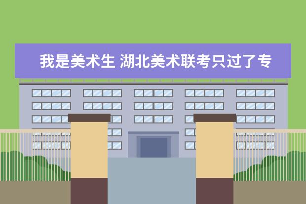 我是美术生 湖北美术联考只过了专科 推荐几所在武汉的专科学校（武汉招美术生的大专学校）