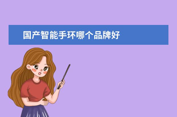 国产智能手环哪个品牌好